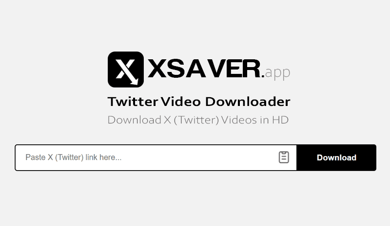 XSaver Twitter Video Downloader